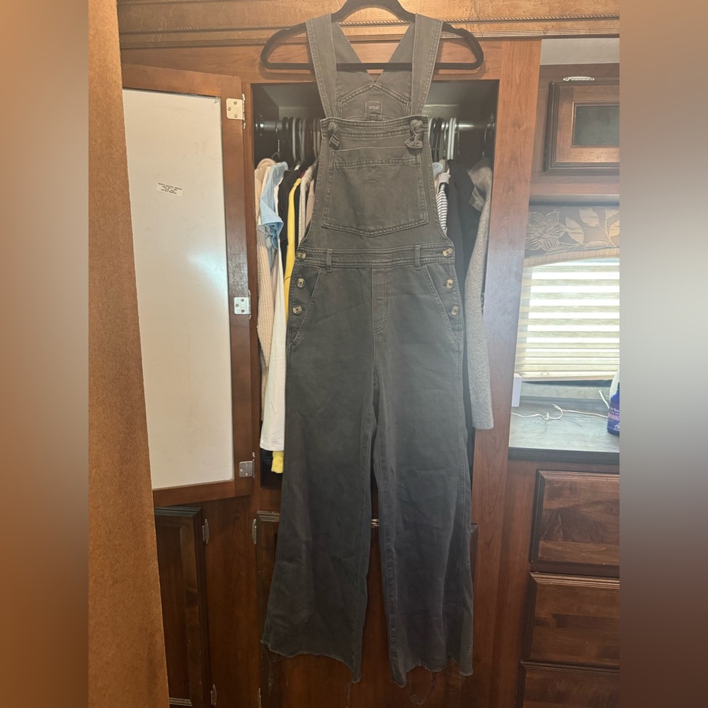 Women's charcoal Aerie Overalls